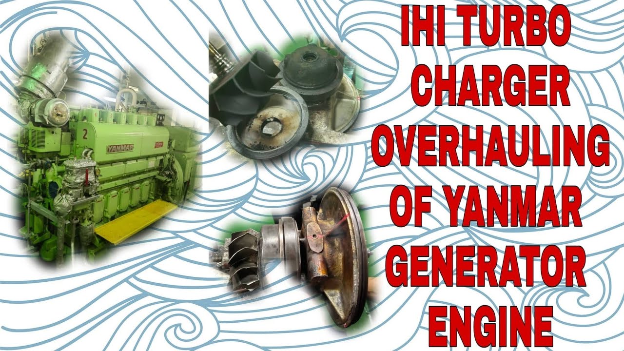 IHI I.H.I TURBO CHARGER OVERHAULING