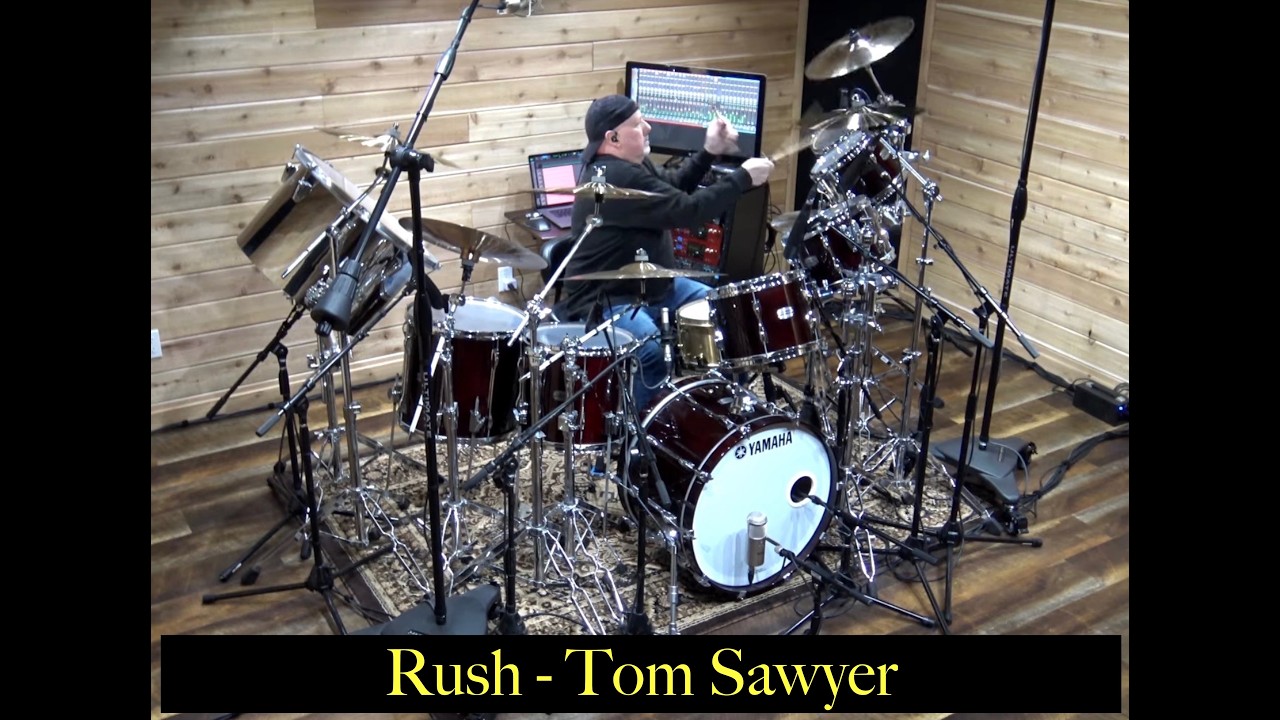 Rush - Tom Sawyer - Drum Cover By Joe Lange