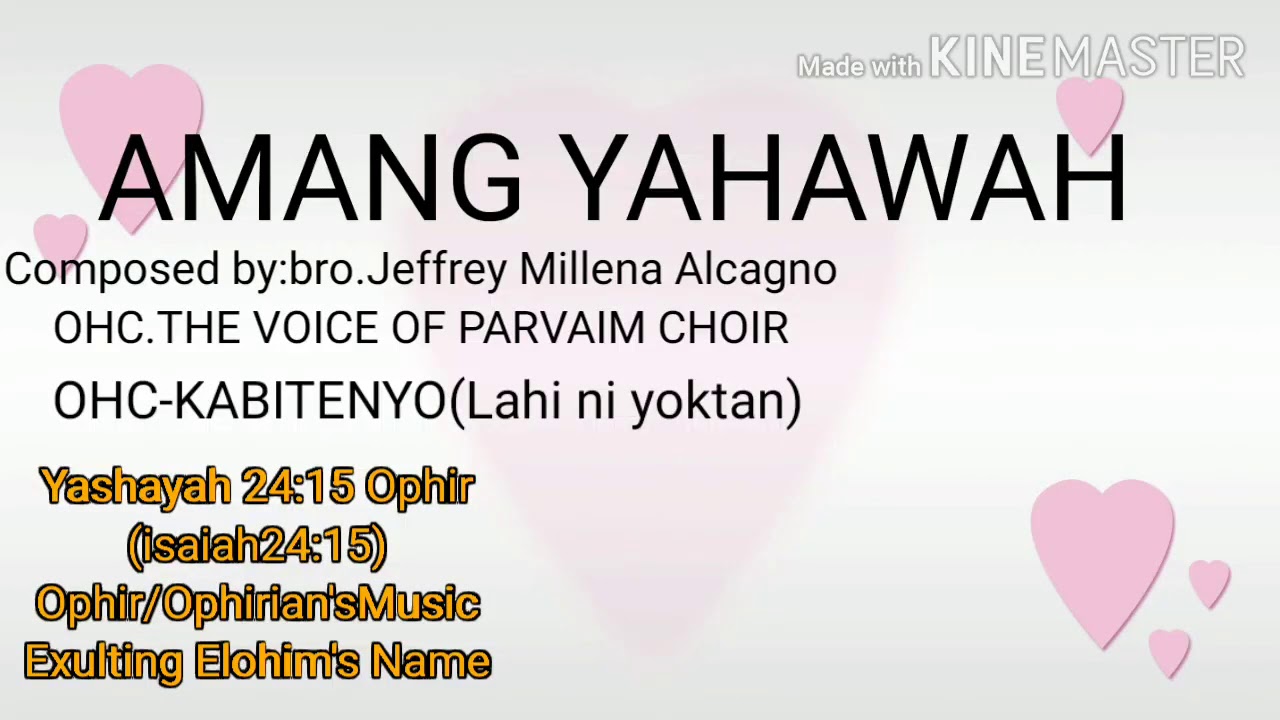 AMANG YAHAWAH