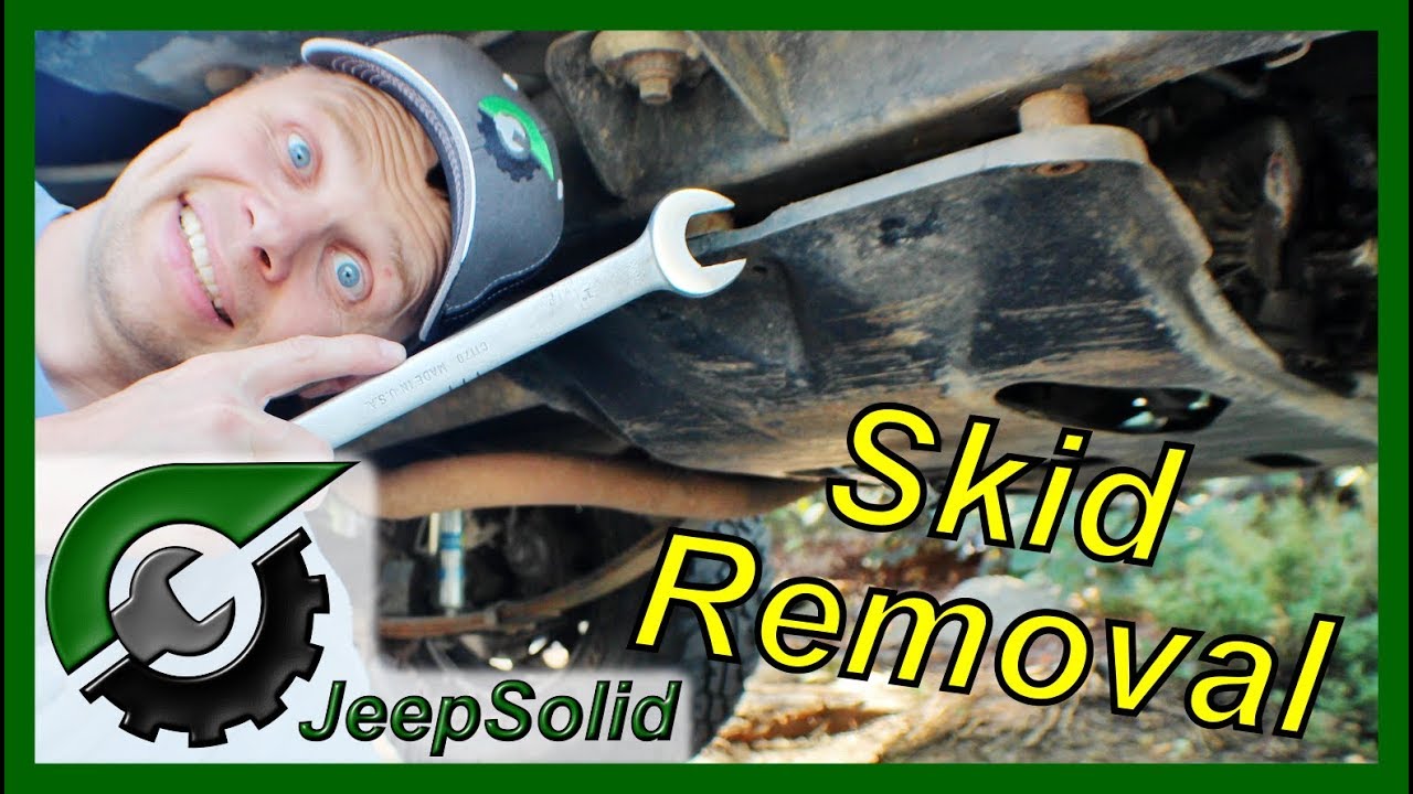 Jeep Wrangler YJ Skid Plate Removal