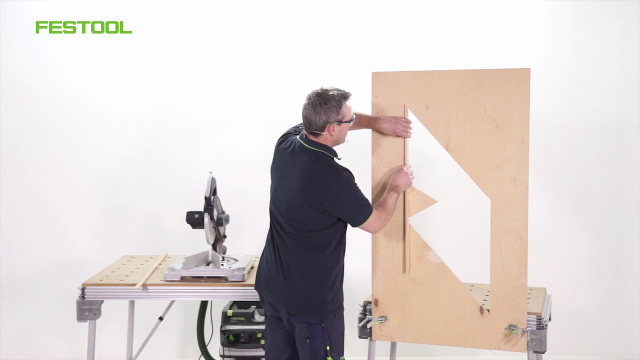 Festool TV Folge 100: SYMMETRIC SYM 70 - Anpassen von Holzleisten (Glasleisten)