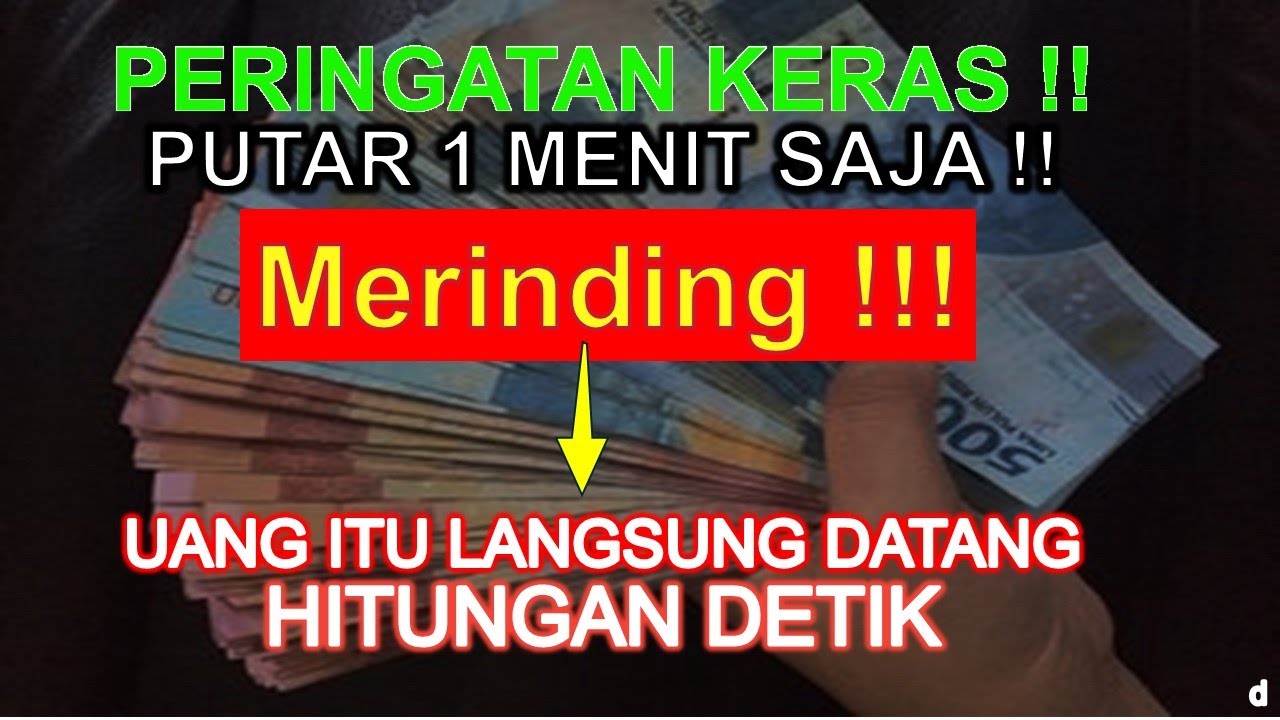 SELAMAT ANDA TERPILIH HARI INI ✅ UANG DATANG SENDIRI KERUMAH ANDA | Doa pembuka rezeki