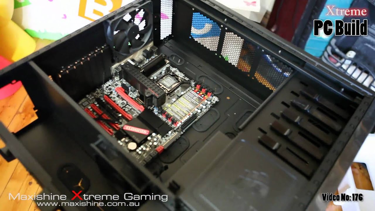 Wifes new Super PC Build Maxishine Video