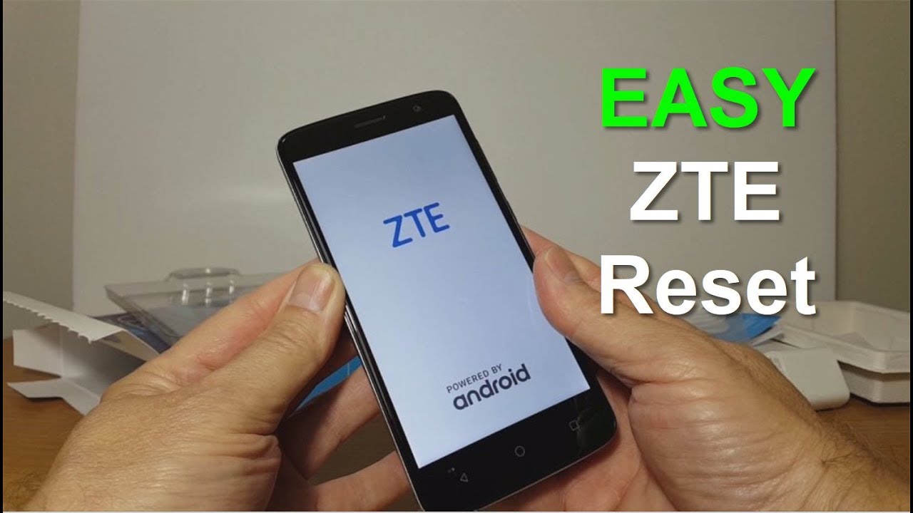 Смотрите, как открыть заблокированный телефон Android. Сброс настроек ZTE - Как сбросить настройк...