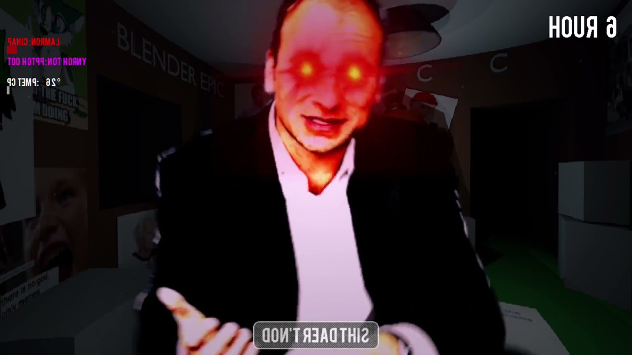 XOB A HITW THGIN ENO All Jumpscares