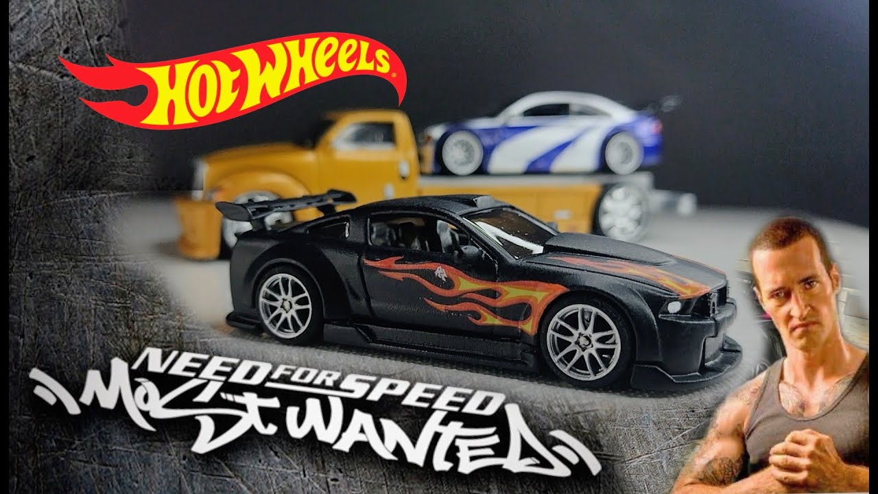 Mustang GT Razor Need For Speed / CUSTOM Hot Wheels