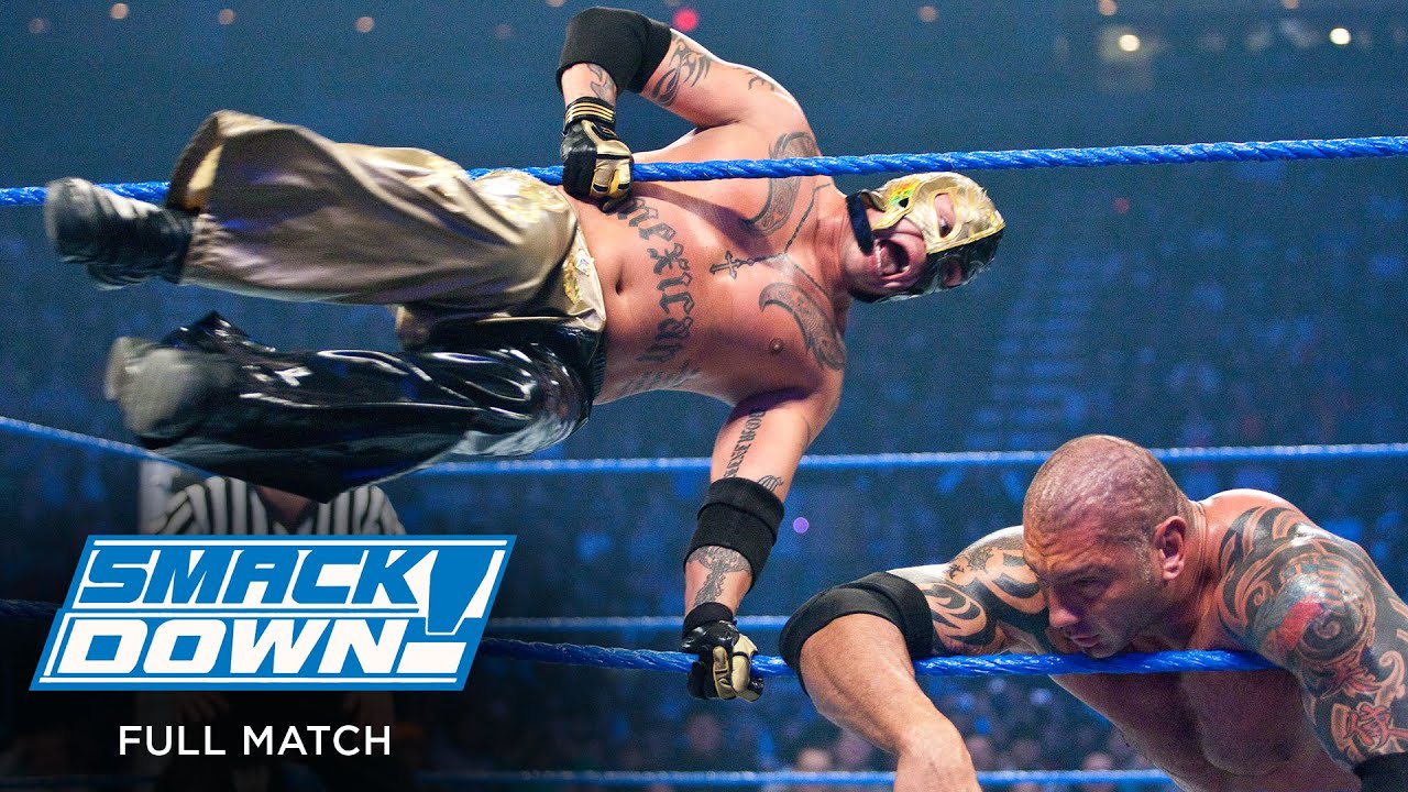ПОЛНЫЙ МАТЧ — Рей Мистерио против Батисты: SmackDown, 18 декабря 2009 г.