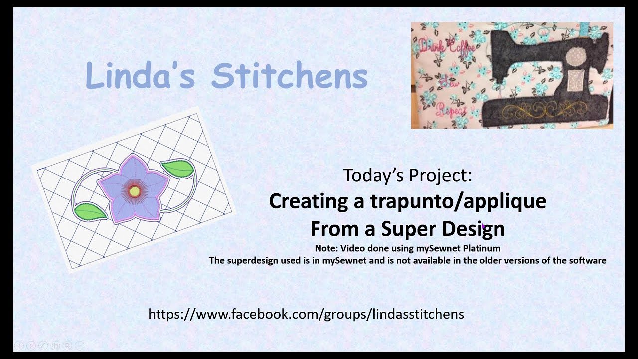 mySewnet: Create a trapunto/applique from a SuperDesign