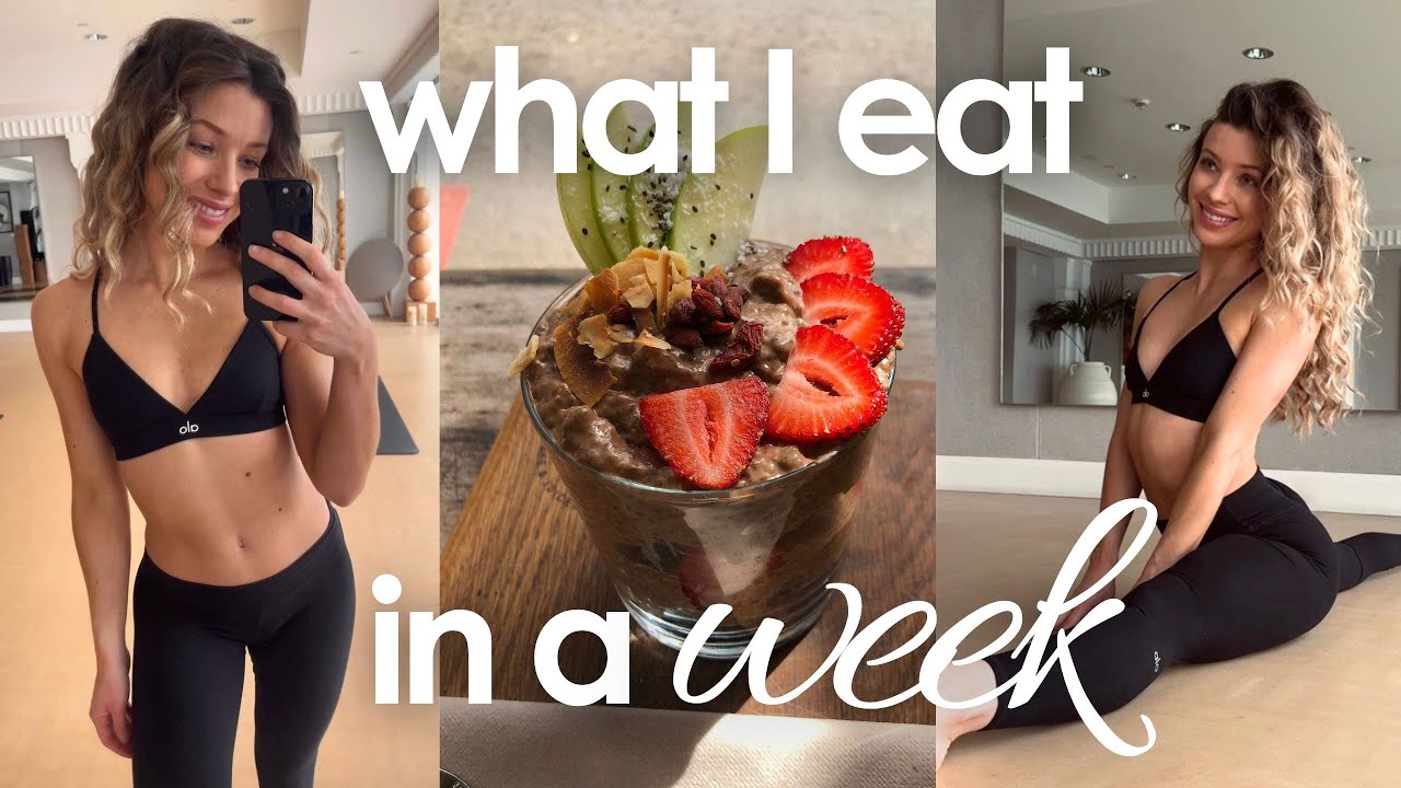 what I eat in a week as a health coach (high protein, simple & delicious recipes)