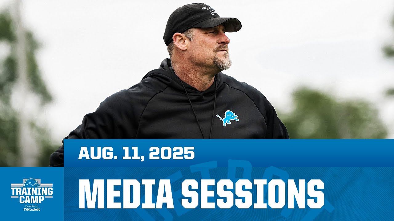 Dan Campbell Press Conference | August 11, 2025