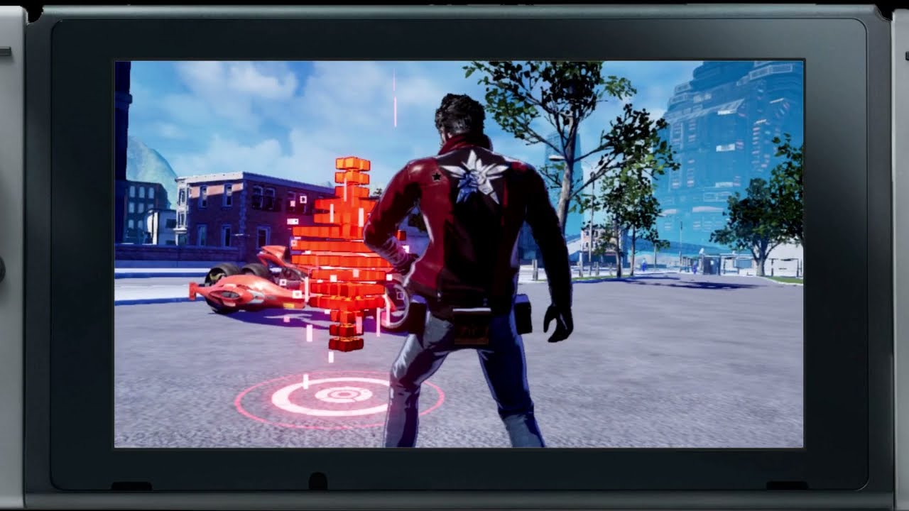 No More Heroes 3 | 20 Minutes of Undocked Gameplay - Perfect World Footage (Nintendo Switch)