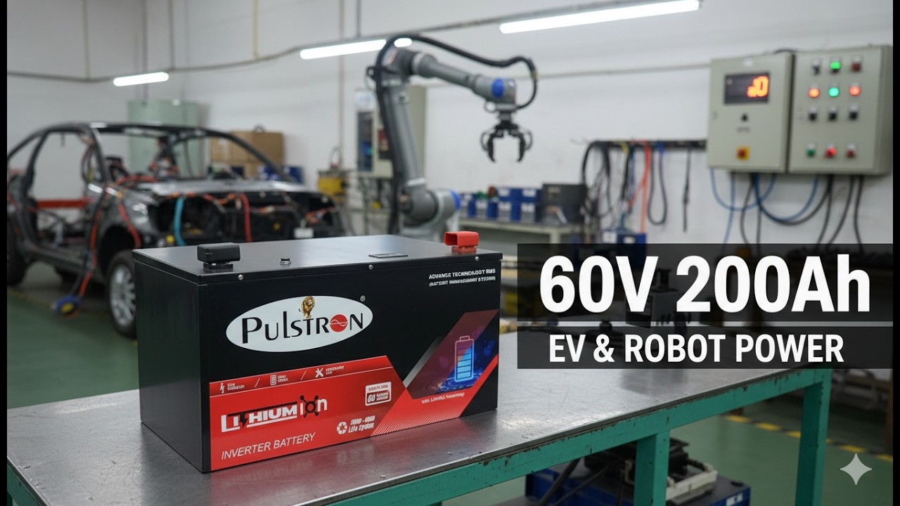 Engineering a 60V 200Ah Power System 🔋 | EV & Robotics Lithium Battery