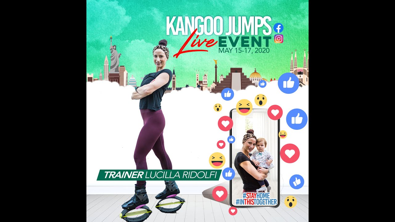 Kangoo Jumps&reg; Live Event May 17, 2020 - Lucilla Ridolfi Kangoo Power&trade;