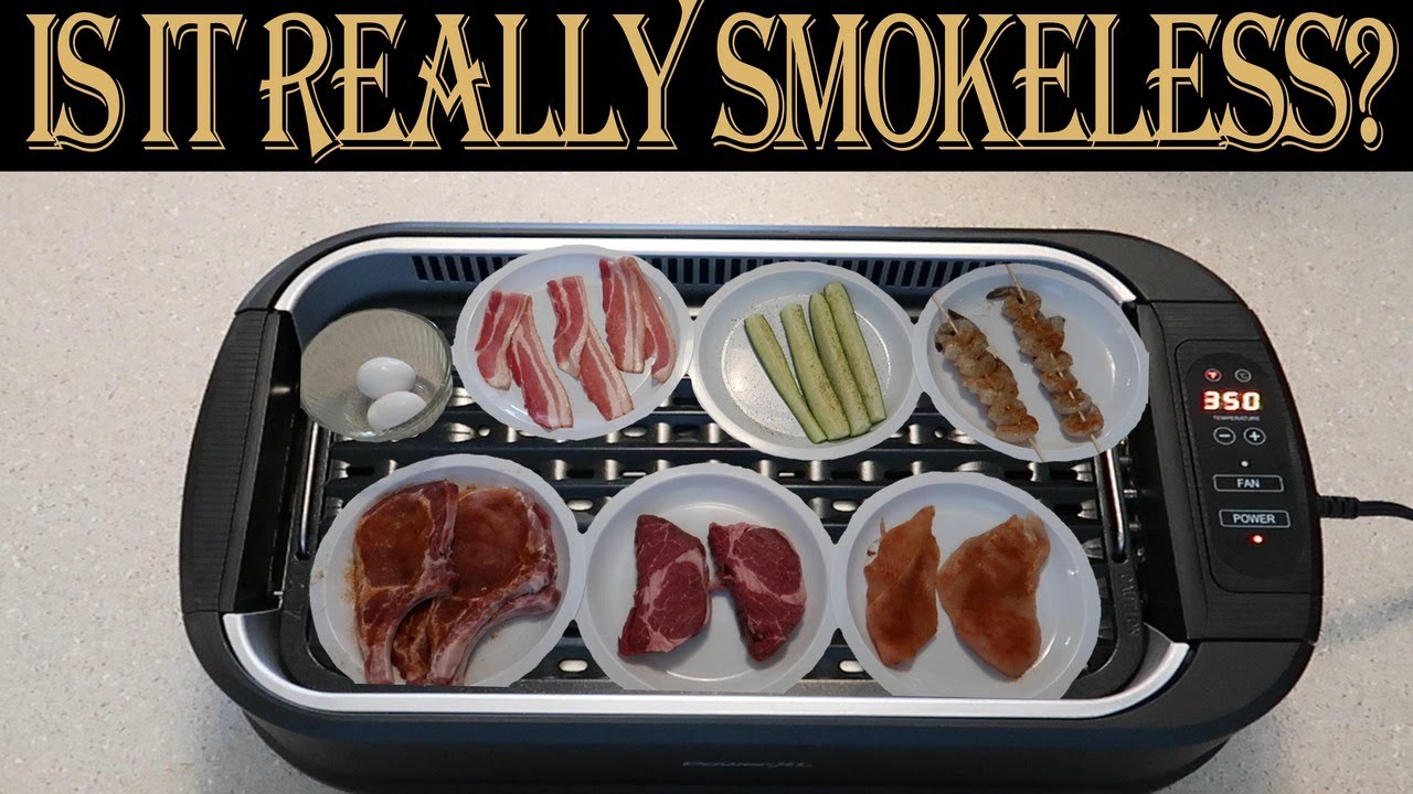 TRYING THE POWER SMOKELESS GRILL XL - FULL REVIEW