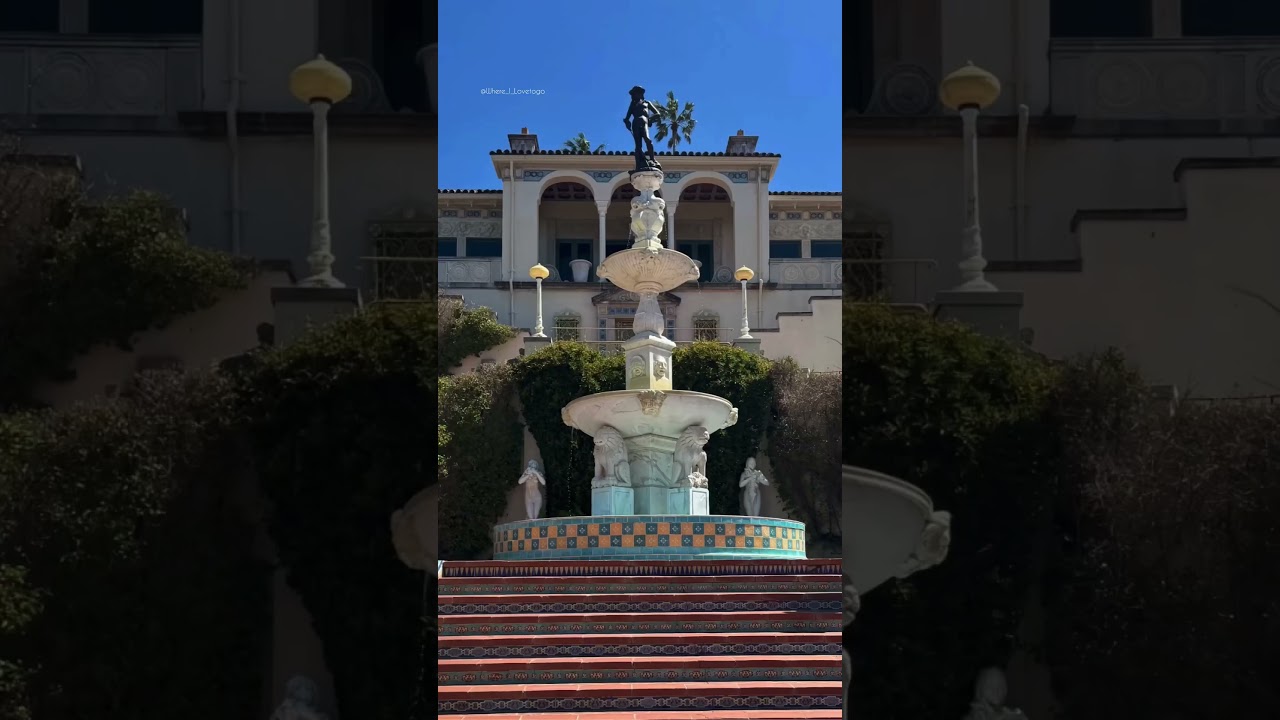 Hearst Castle, California. 🏰🤩 
