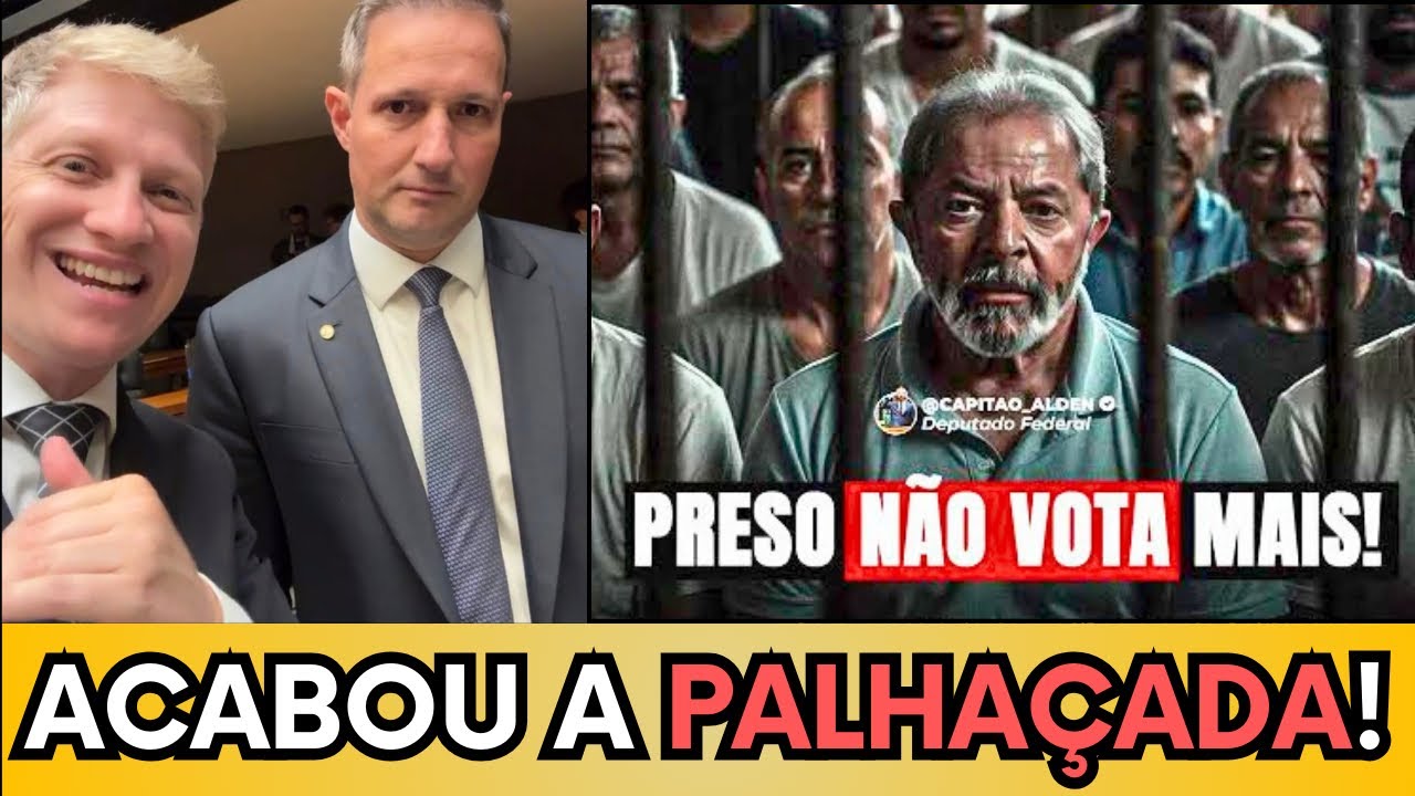 🛑🇧🇷 URGENTE: PRESO NÃO VOTA MAIS!!! PL ANTI FACÇÃO FOI APROVADO! 