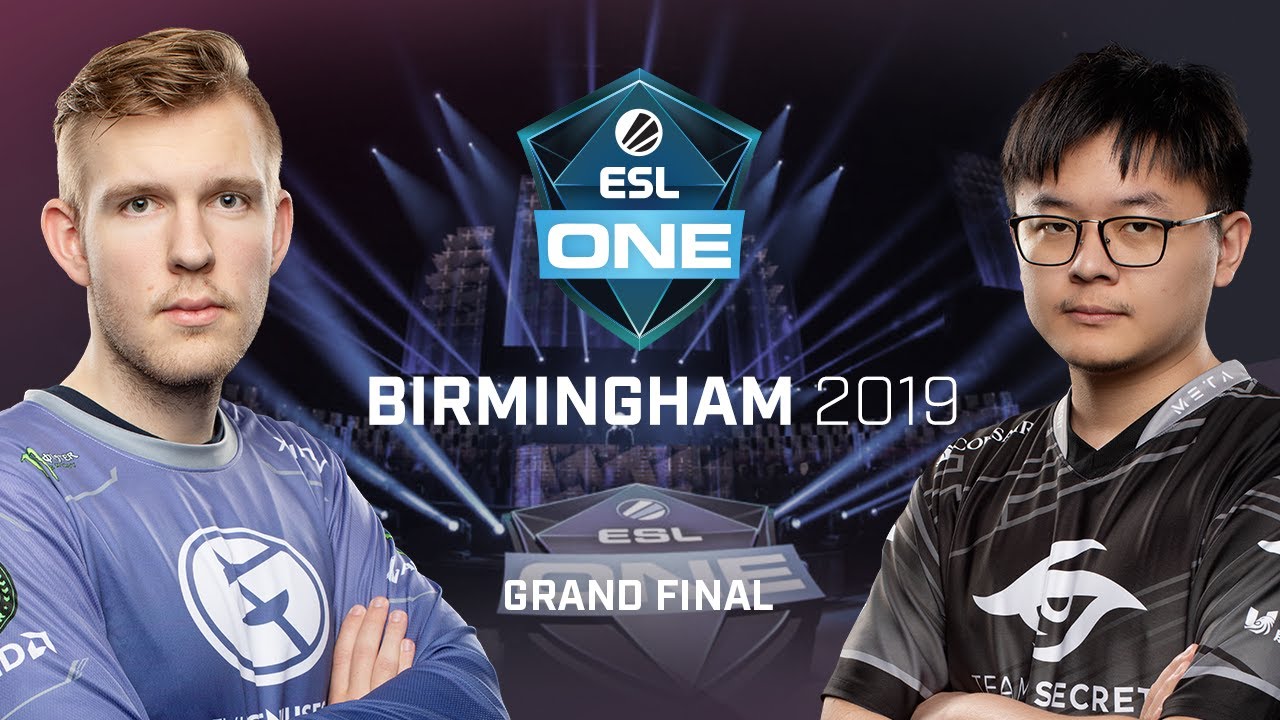 Dota2 - Evil Geniuses vs. Team Secret - Game 1 - Grand Final - ESL One Birmingham 2019
