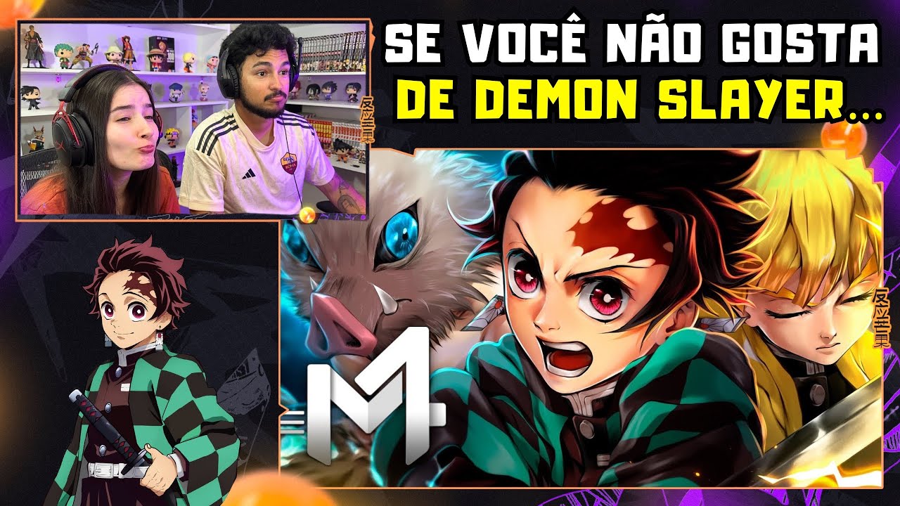 Apenas uma live | Tanjiro, Zenitsu e Inosuke - Caçadores De Oni | M4rkim (Kimetsu no Yaiba)