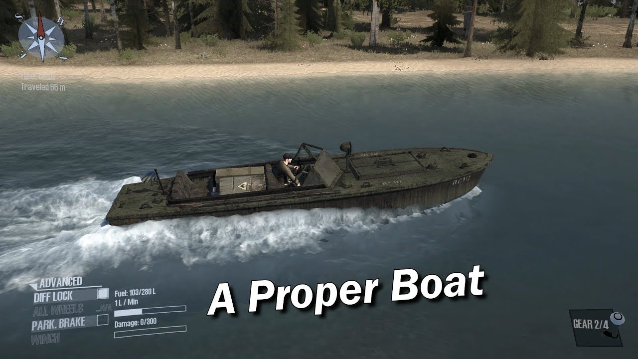 Spintires Mudrunner A Proper Boat with map