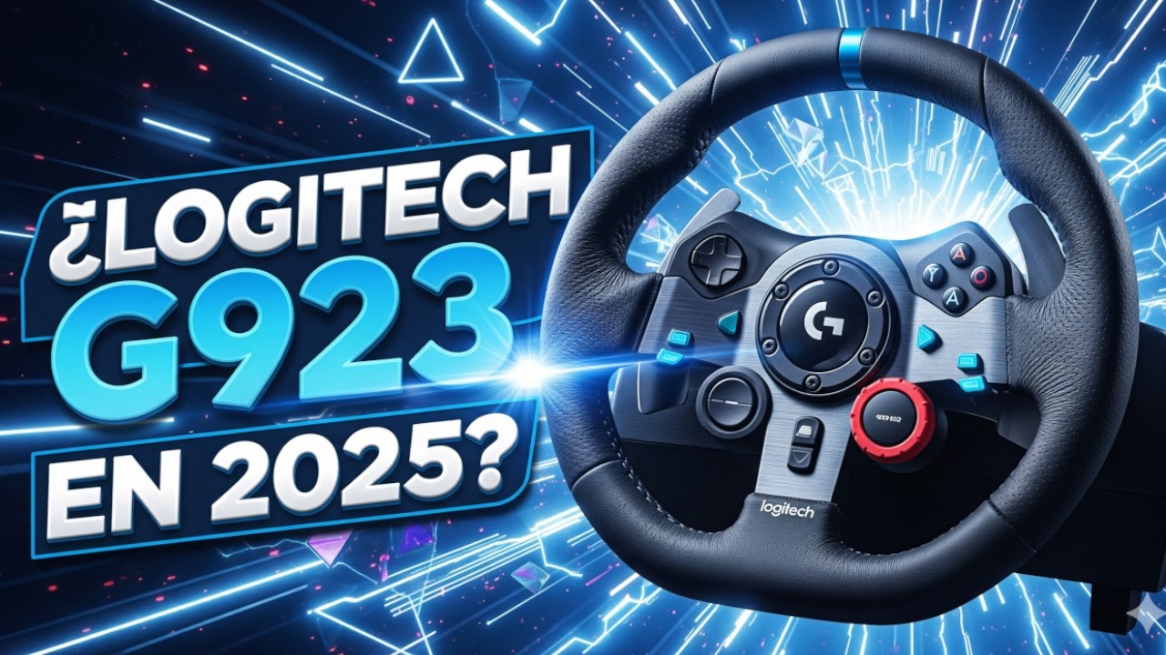 LOGITECH G923 EN EL 2025 ¿ VALE LA PENA ?