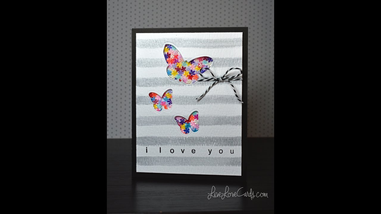 Sequin Flower Butterflies