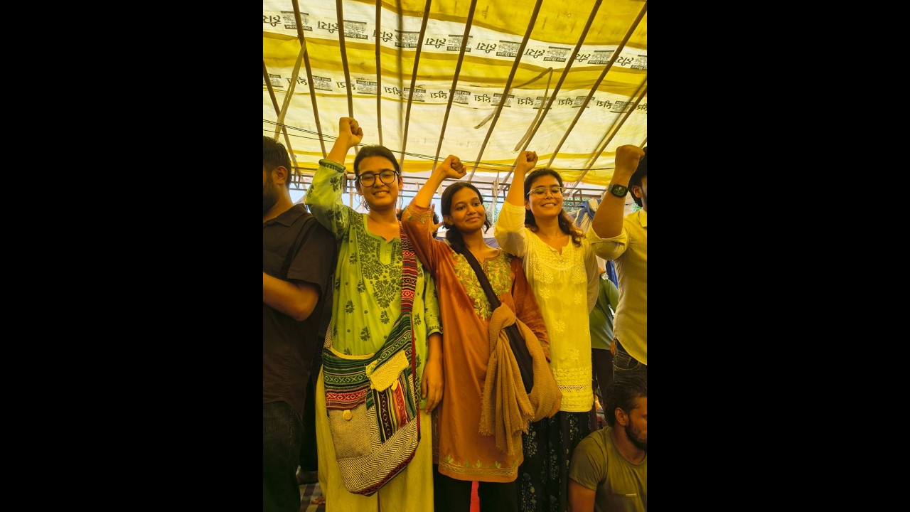 Congratulations to the victorious student-youth movement!: CPIML GS  | CJP | AISA | GenZ