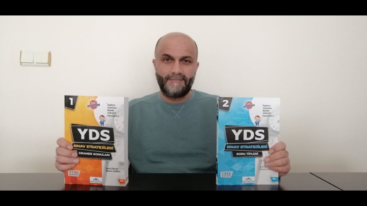 YDS Sınav Stratejileri Kitaplarını İnceliyorum