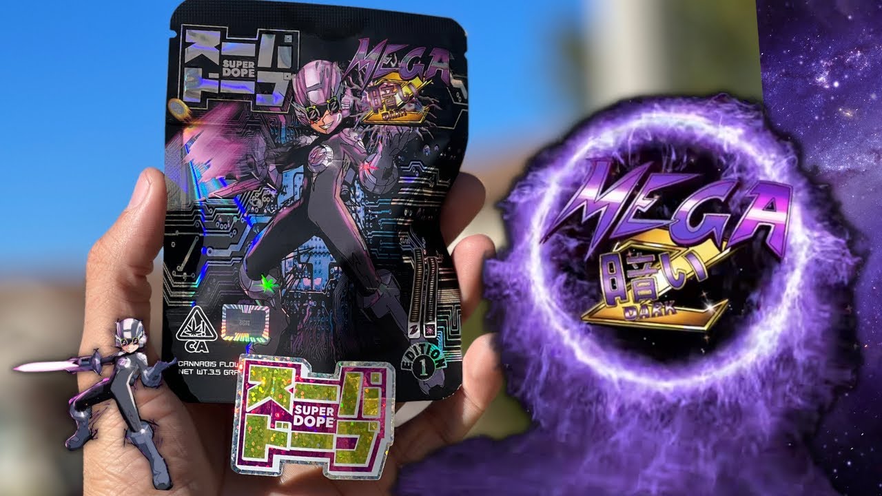 SUPER DOPE : MEGA Z DARK STRAIN REVIEW!