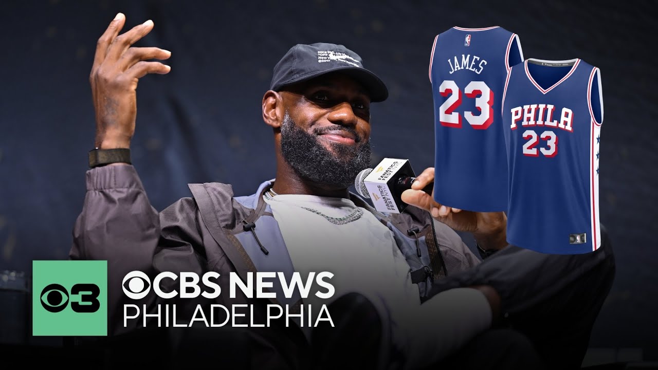LeBron James' 76ers jersey breaks sales records