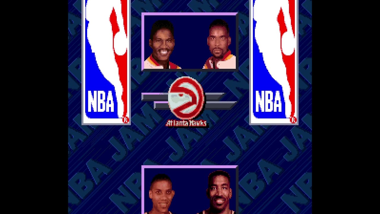NBA Jam SNES Intro Super Nintendo 4K