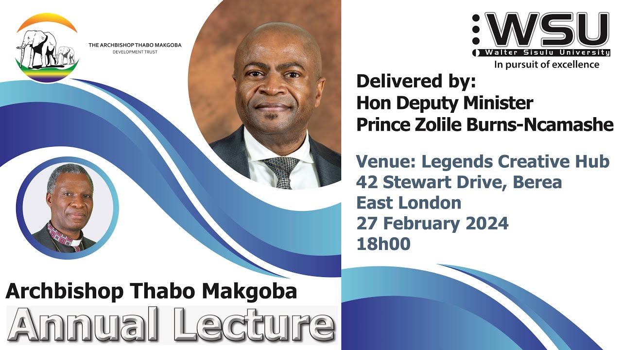 Archbishop Thabo Makgoba Annual Lecture
