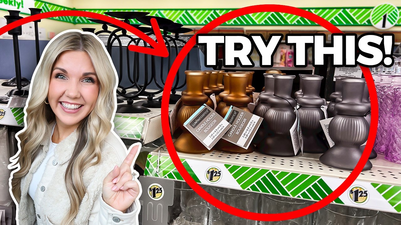После этого вы уже никогда не пройдете мимо этих подсвечников из Dollar Tree!
