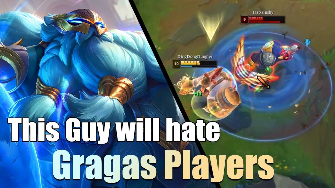 Gragas is too unfair with a Lead 👀