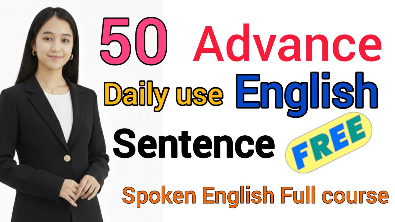 English speaking full course free | english sentence for speaking practice part: 51