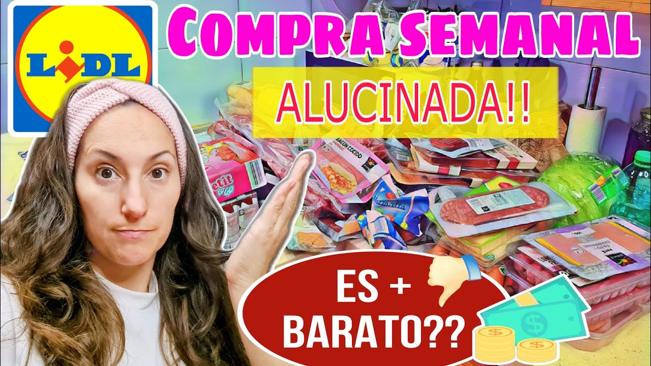 🔵COMPRA Semanal LIDL/ Vengo ALUCINADA con los PRECIOS/ es ➕️ BARATO??/ Maricienta