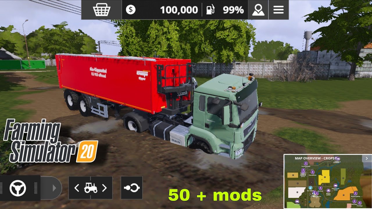 Fs20 mods - Mud , truck off roading | New map 