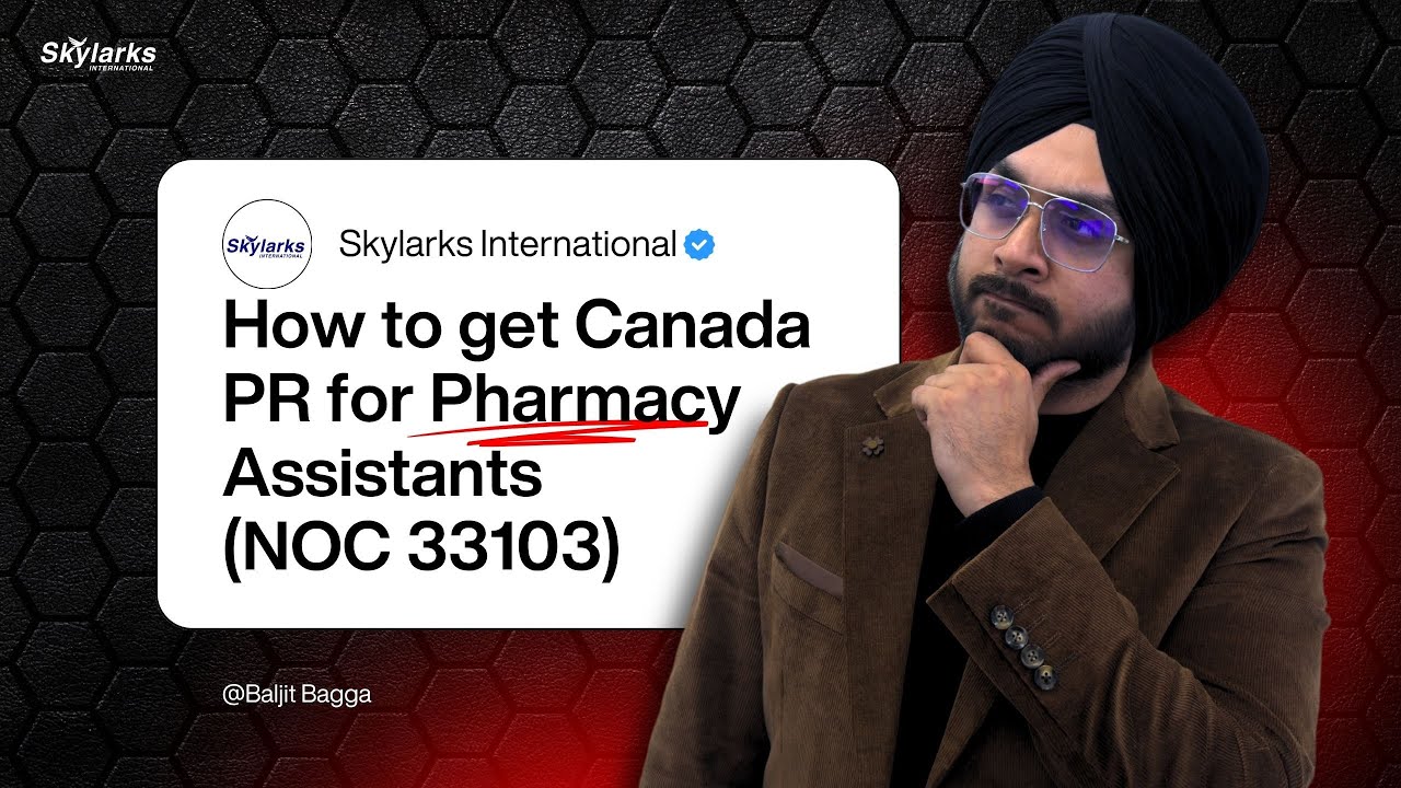 Canada PR for Pharmacy Assistants in 2025 | CRS 470? Your Pathway to Canada | Shortest PR Pathway