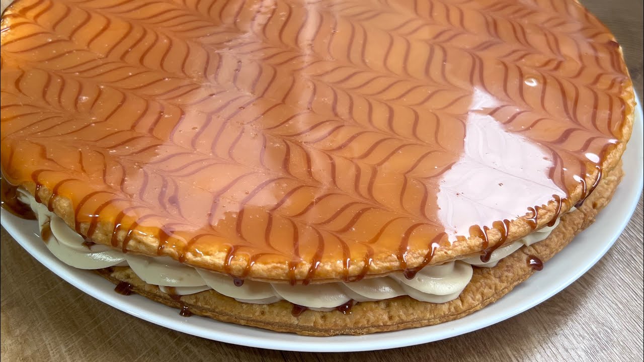 Mille feuille express au caramel recette ramadan