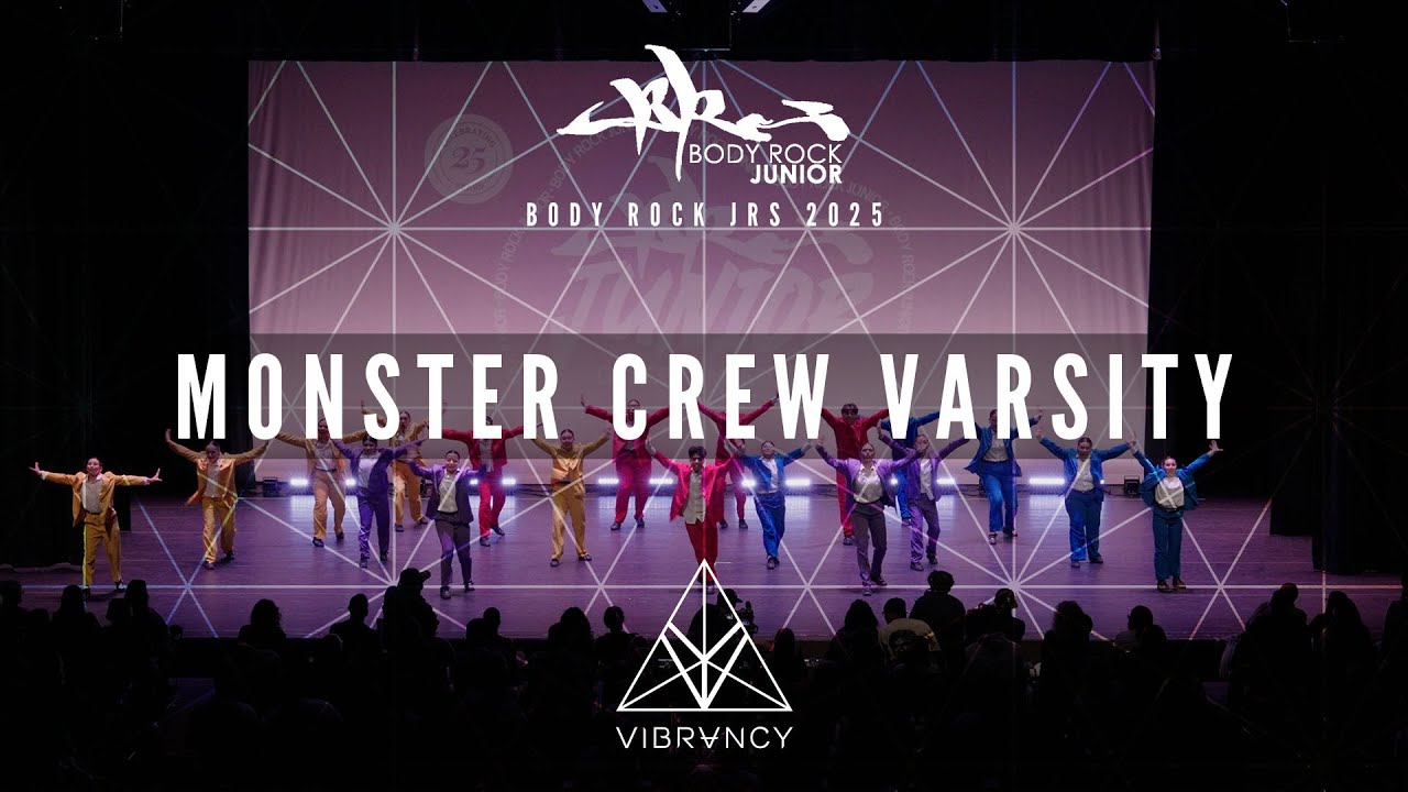 Monster Crew Varsity  (Mexico) | Body Rock Junior 2025 [@VIBRVNCY 4K]