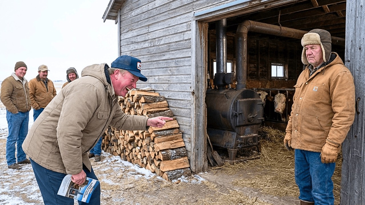 Every Modern Heater Failed in the Blizzard &mdash; His Grandfather's Wood Boiler Kept 200 Cattle Alive