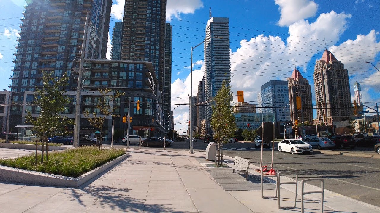 Mississauga City Walking Tour | Summer 2023・4K