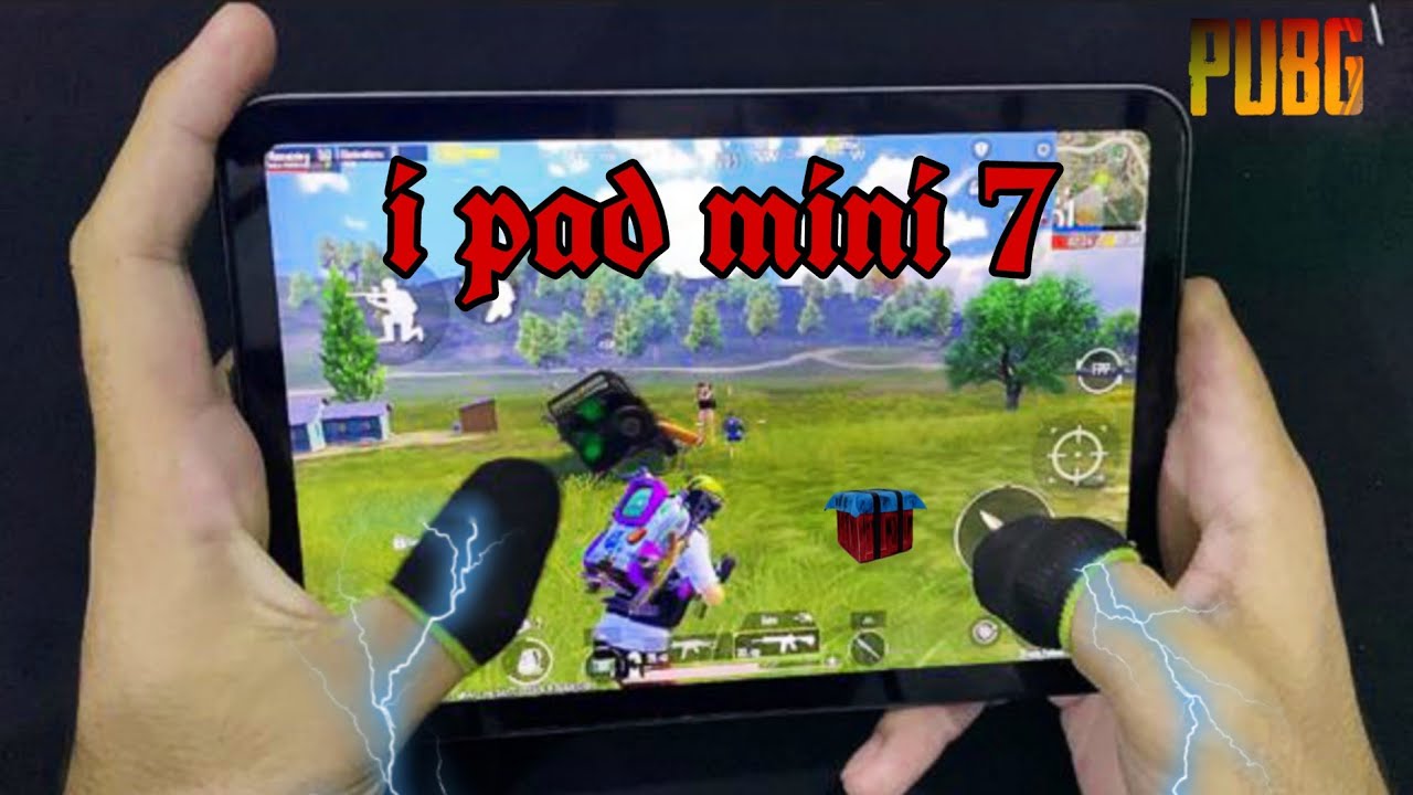 I pad mini 7 ( 60 FPS device) iOS update 26 liquid glass Pubg mobile full test HANDCAM 
