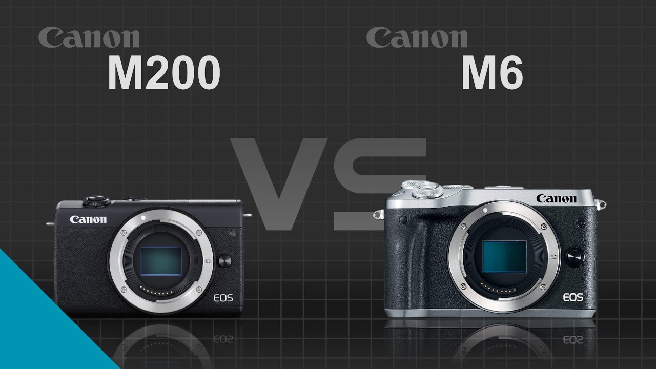 Canon EOS M200 vs Canon EOS M6