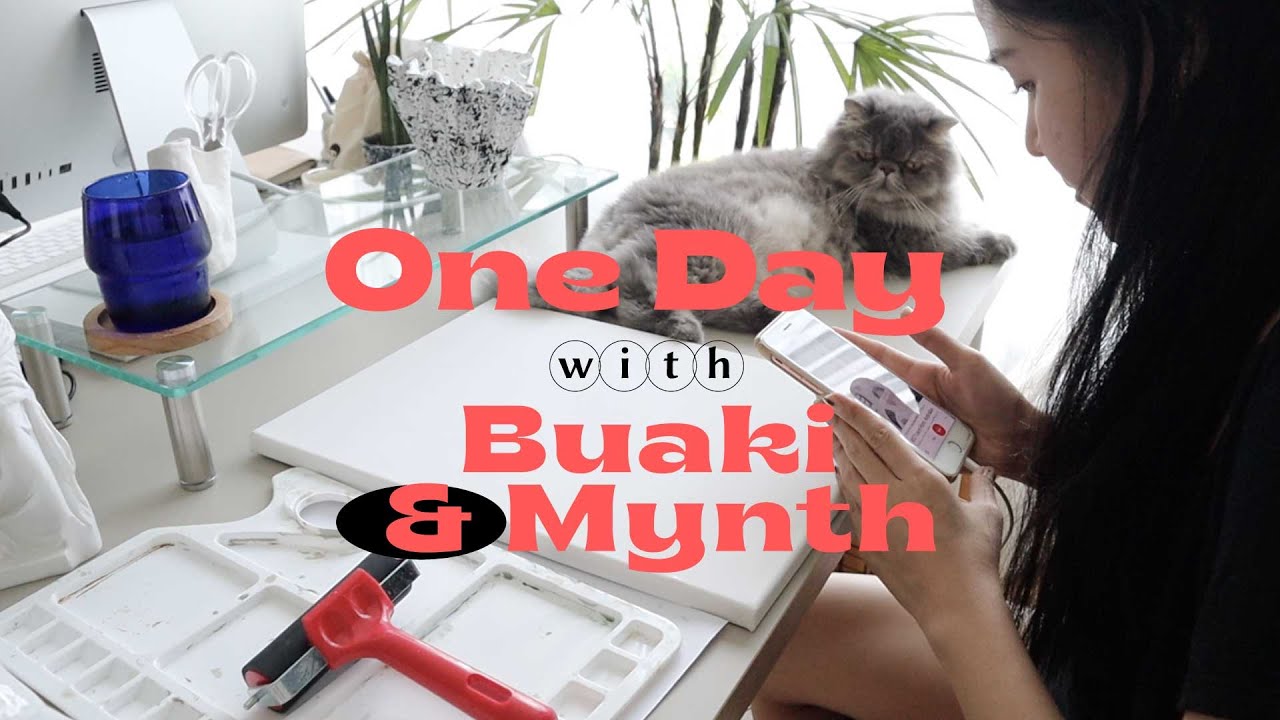 1 Day with My Cat. 🐱👧🏻 หนึ่งวันกับเหมียวว เขาว่าแมวทำให้เราผ่อนคลาย 🤔 | mynjimye
