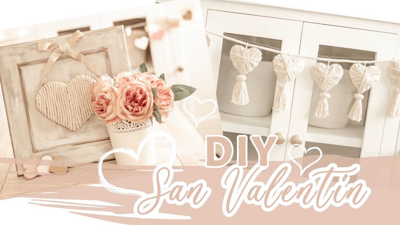 3 MANUALIDADES SAN VALENTIN FACILES Y ECONÓMICAS /IDEAS PARA DECORAR EN SAN VALENTIN/decoracion 2022