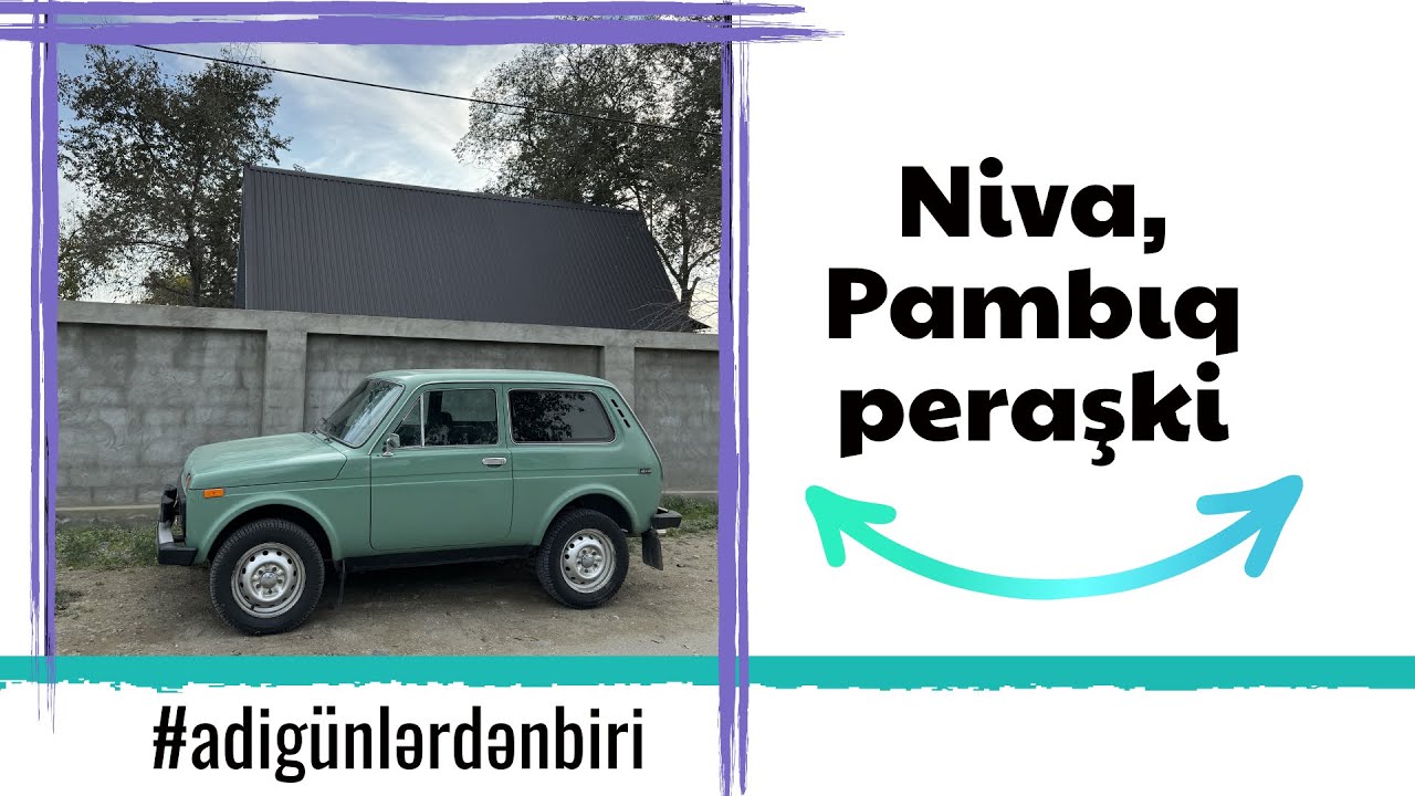 Adi günlərdən biri: Niva , Pambıq , Peraşki #adigunlerdenbiri #feridresul #niva #vaz
