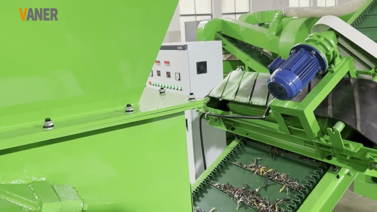 1200-1800kg/H V-S55 copper recycling production line Shipping to Greece