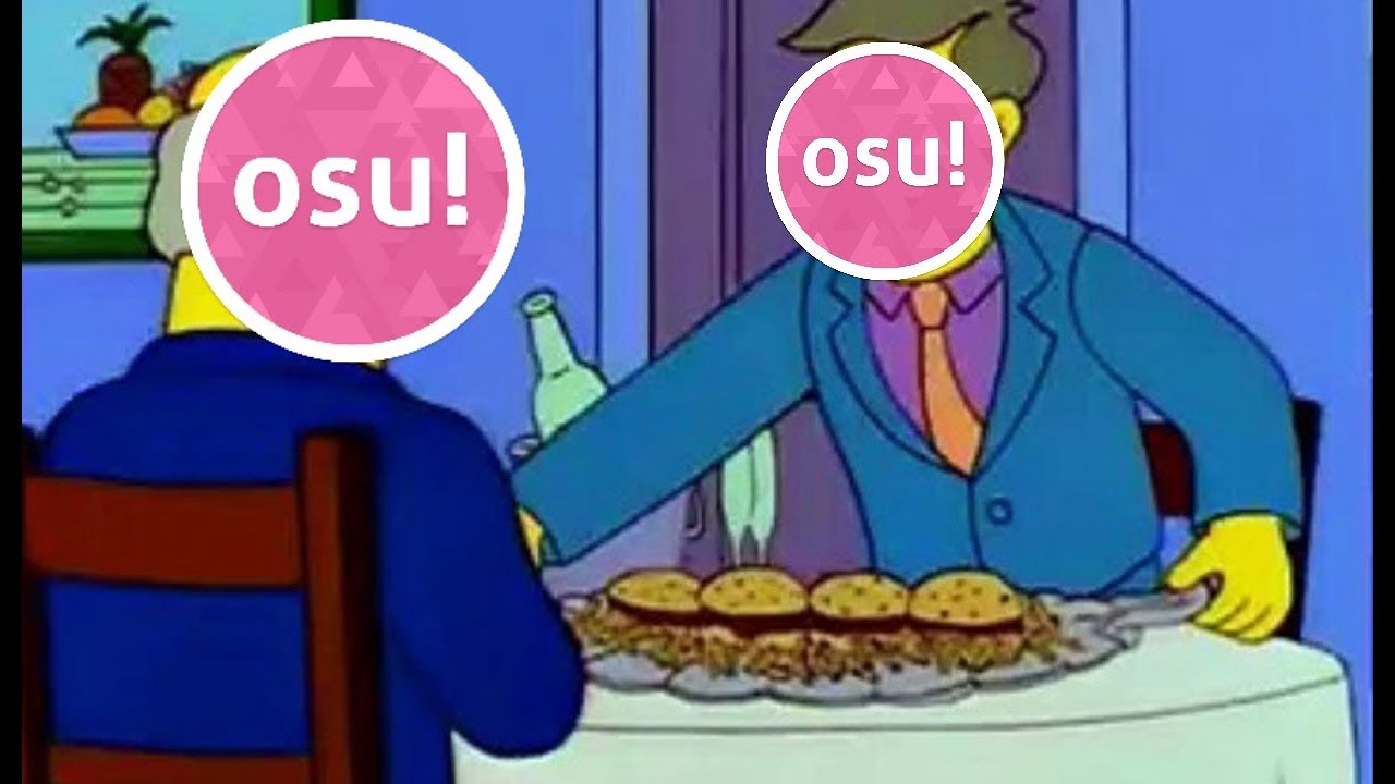 Steamed Hams, but it's an Osu! Beatmap