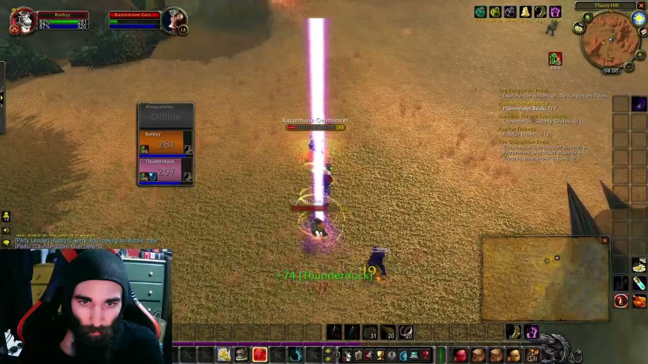 HC Classic WoW 2025-10-14 near death experience (TOO GODDAMN CLOSE)
