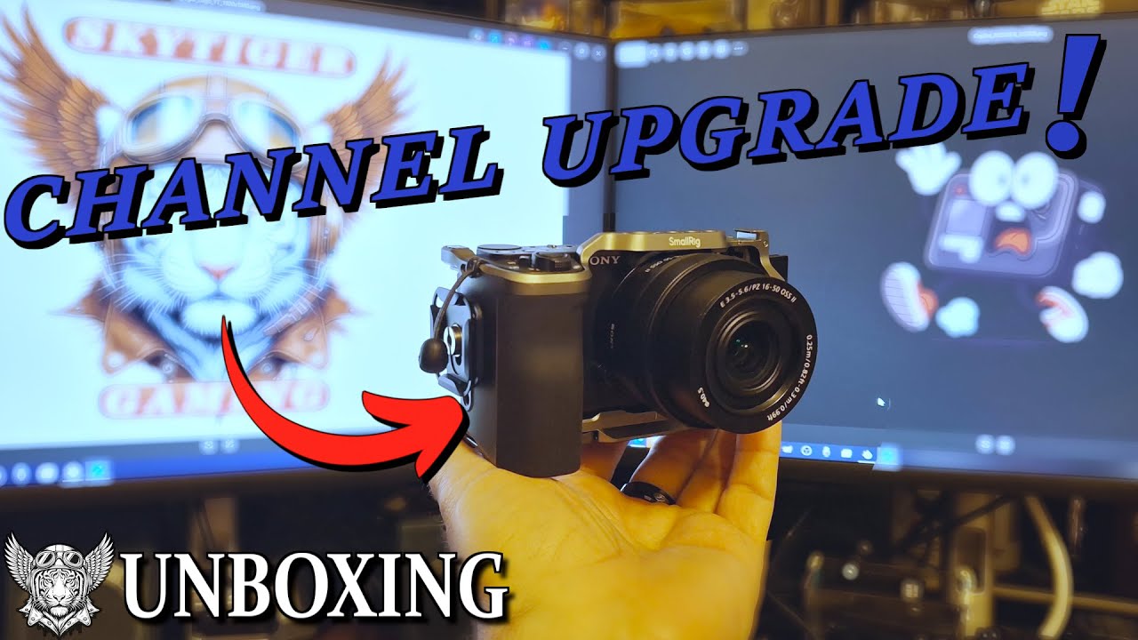 🎥 Skytiger Gaming Upgrade: Sony ZV-E10 Mark II Unboxing